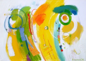 Abstract-Art-Painting-Rinella-Ivankovic-Tones-Of-Joy