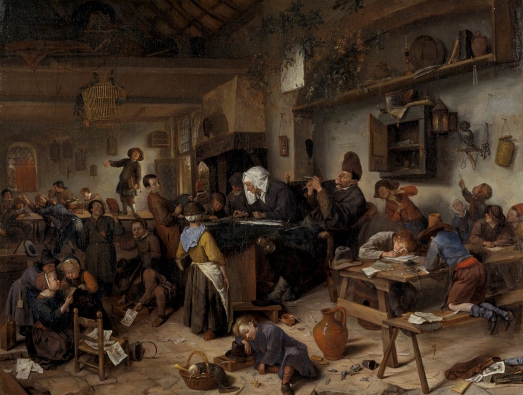 National Galleries of Scotland A School For Boys And Girls 1670 Jan Steen