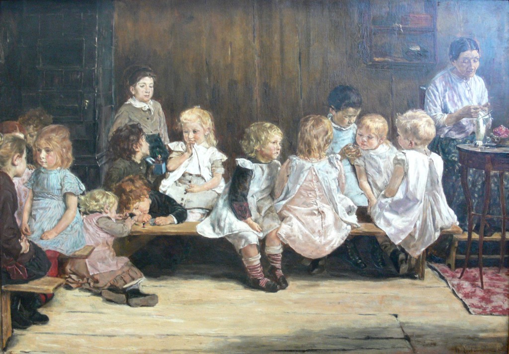 Max Liebermann (1847-1935) - Infants School in Amsterdam