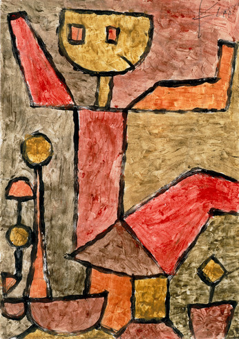 Paul Klee - "Boy with Toys" (1940)