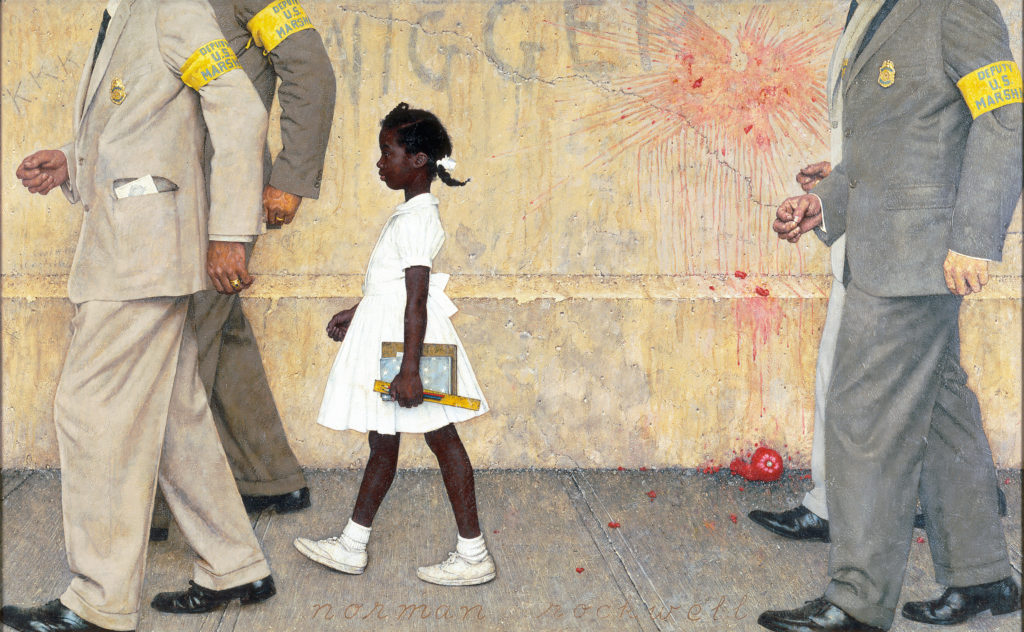 "The Problem We All" - Norman Rockwell (1963) 